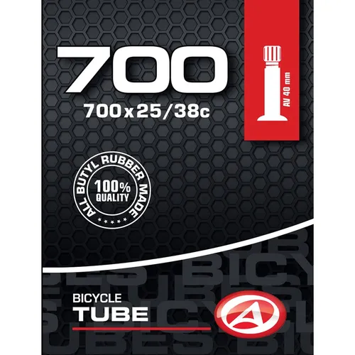Fahrrad Schlauch 28 Zoll Author Butyl AV Autoventil 40mm 25/38-622 Trekking City