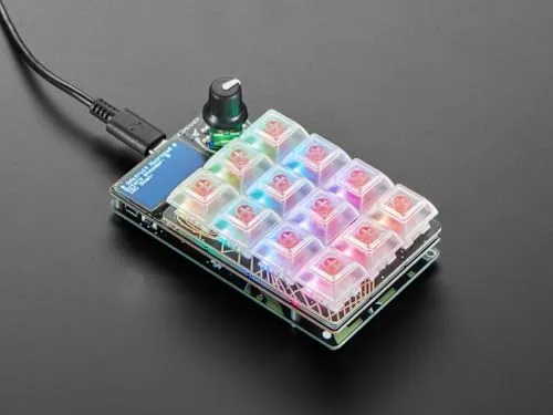 Adafruit MacroPad RP2040 Starter Kit mit 3x4 Keys + Encoder + OLED