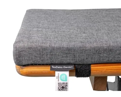 TexDeko Bierbankauflage Ecolen in grau von TexDeko