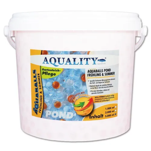  AQUALITY AQUABALLS Gartenteich 5 L Starterbakterien Filterbakterien 8,00€/l