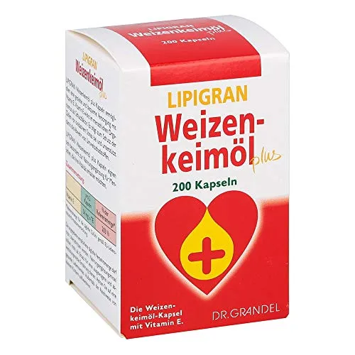 Weizenkeimoel Plus Grandel Kapseln 200 ST - Arzneimittel mit 283% NRV an Vitamin E, unterstützt die tägliche Ernährung und fördert die Gesundheit der Zellen.
