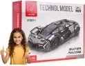 Graues Sportwagen-Bausteinset, 1512 Teile.
