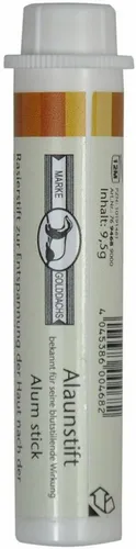 Golddachs Alaunstift 9.5 g - Effektive Rasurpflege - Rasurpflege mit adstringierender Wirkung, ideal zur porenverschließenden Behandlung und zur Beruhigung kleinerer Rasurverletzungen.