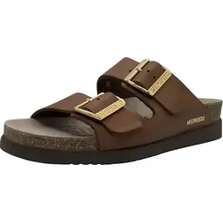 Mephisto Komfort Pantoletten Hester Damen 31353534333138 Braun 38 EU - Wanderschuhe mit SOFT-AIR-Technologie für ermüdungsfreies Gehen. Bequem, luftig und perfekt für den Sommer. Einstellbare Riemen sorgen für optimalen Halt.