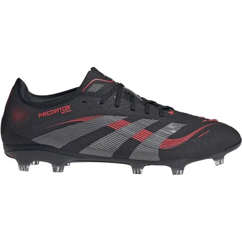 ADIDAS Herren Fussball-Rasenschuhe Predator Pro FG - Die adidas Predator Pro bieten mit ihrem flexiblen Obermaterial und der stabilen Außensohle optimalen Halt für präzise Ballkontrolle auf festen Böden. Ideal für ambitionierte Spieler, die ihre Leistung steigern möchten.