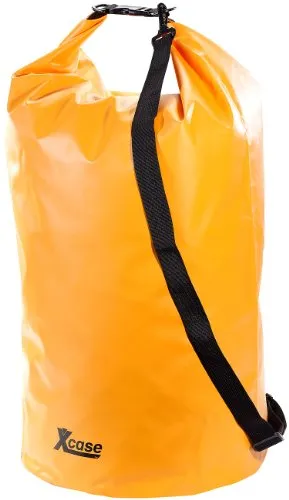 Xcase wasserdichte Tasche: Wasserdichter Packsack 70 Liter, orange (Seesack Rucksack wasserdicht, wasserfeste Packtaschen, aus)