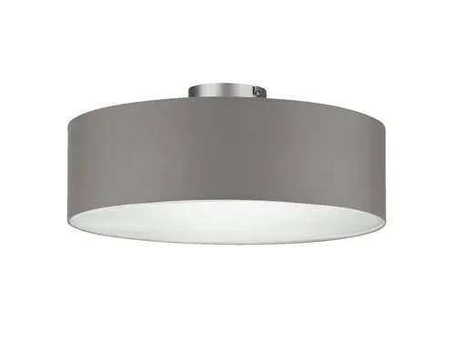 meineWunschleuchte Deckenleuchte CALMA, Ø40cm - Moderne Deckenleuchte aus Stoff mit 3 E14 Fassungen, ideal für Wohnzimmer, Schlafzimmer oder Flur. Zeitloses Design für blendfreies Licht und vielseitige Einsatzmöglichkeiten.