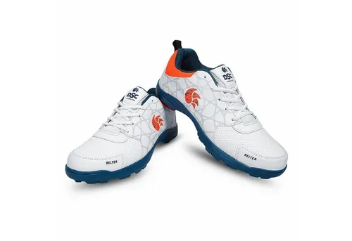 DSC Belter Cricket-Schuhe für Jungen und Männer - Sportliche Sneaker mit Spikes - Robuste Cricket-Schuhe in Größe 43 mit leichter Außensohle und langlebigem Design. Ideal für Sport und Training. Perfekt für aktive Spieler!