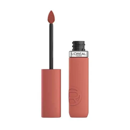 L'Oréal Paris Pflegender Lippenstift mit mattem Finish, Für leuchtende Farben mit bis zu 16 Stunden Halt, Infaillible Matte Resistance, Nr. 630 Rosé Heat, 5 ml