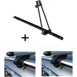 Fahrradträger ORION + Relingträger VDP XL 135 kompatibel mit für VW Tiguan II ab 16