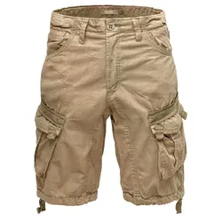 Amaci&Sons Cargoshorts LACKAWANNA Herren Shorts Beige W29 in beige von Amaci&Sons