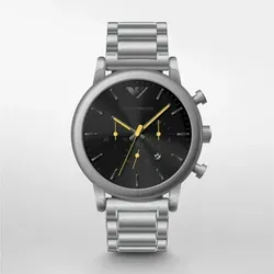 Emporio Armani Uhr Modell Luigi AR11324 - Silber