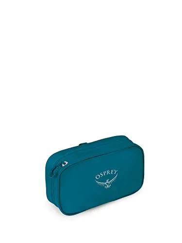 Osprey Ultralight Zip Organizer - Waterfront Blue - Kofferwaagen, ideal für Reisen mit nur 120g Gewicht, perfekt für Ordnung und Platzersparnis.