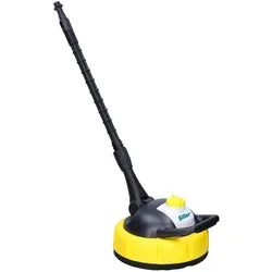 Sillar Flächenreiniger für Hochdruckreiniger – Rotationsbürste mit Adapter für Kärcher K2 K3 K4 K5 K6 K7 Lavor Parkside