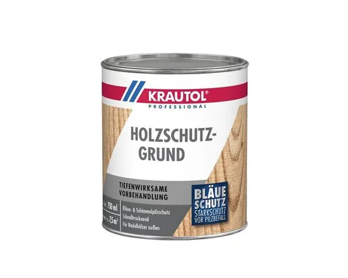 €9,33L 750 ml Krautol Acryl Holz-Grundierung Zweifachschutz zieht schnell ein
