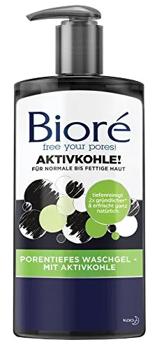 Bioré Porentiefes Waschgel mit Aktivkohle