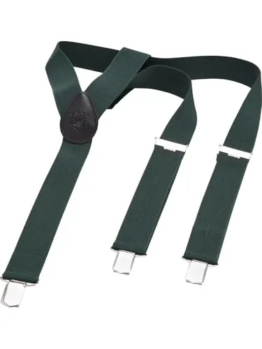Jan Vanderstorm Herren Hosenträger Wiborg grün, 130
