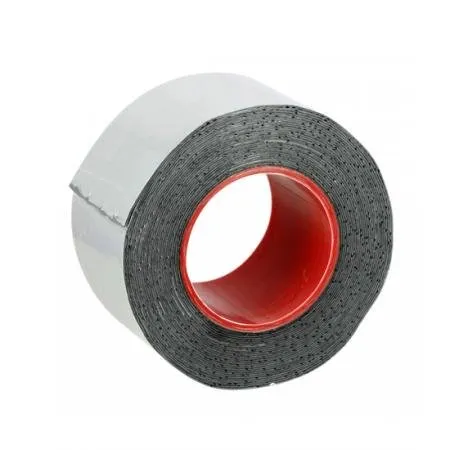 Alu- Butyl-Klebeband, 50mm x 10m - Aluminiumklebeband für Metalle, Kunststoffe, Ziegelwerk, Beton und Holz