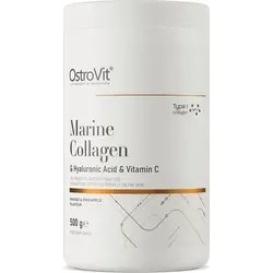 Hydrolysat Marine Kollagen Pulver + Hyaluronsäure + Vitamin C 500g