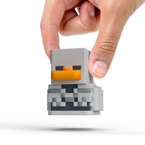 TUBBZ Mini: Minecraft - Skelett als Cosplay-Gummiente Vinyl-Figur