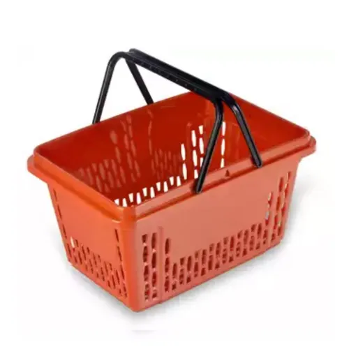 VK321= Einkaufskorb rot 28 Liter mit 2 Tragegriff Einkaufskorb Trage Top Korb