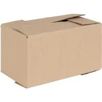 vidaXL Faltbox 50 Stück - Praktische Aufbewahrungslösung - Aufbewahrungsboxen aus natürlicher Pappe, platzsparend mit kompakten Maßen von 24x13x13 cm, ideal für ein ordentliches Zuhause.