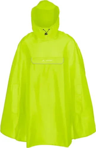 VAUDE Valdipino Rad-Regenponcho - Funktionsjacke, wasserdicht und umweltfreundlich, hergestellt aus recyceltem Polyester mit Bluesign®-Zertifizierung für nachhaltigen Schutz beim Radfahren.