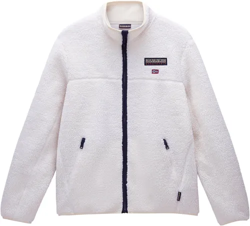 Napapijri Nachhaltige Regular Fit Jacke mit Reißverschluss - Funktionsjacken aus 30% recyceltem Material, ideal für umweltbewusste Verbraucher, bietet Komfort und praktische 2 Außentaschen.