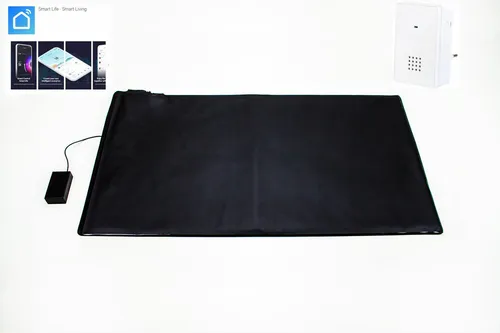 Pflegehilfe Funk-Klingelmatte  mit Steckdosen-Empfänger plus Internet Funktion