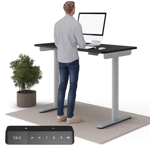 Schreibtische Grau von Ergotopia