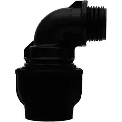 geboplast Kunststoff-Klemmverbinder Typ PWA 20mm x 1/2,Winkel mit Außengew.