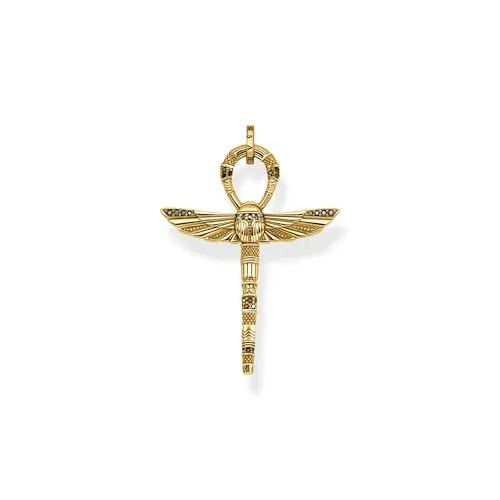 THOMAS SABO Kettenanhänger Ankh mit Skarabäus in gold von THOMAS SABO
