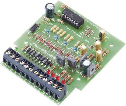 TAMS Elektronik 21-01-026 Gleisbesetztmelder Bausatz 4fach - Modelleisenbahn-Fahrregler, ideal für Hobbyisten ab 15 Jahren mit ausführlicher Aufbauanleitung