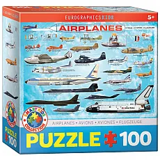 eurographics Puzzle - Flugzeuge - 100 Teile 301223