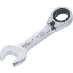 Ratschenring-Maulschlüssel - kurz - Größe 16 mm