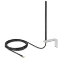 Delock 5G LTE Antenne SMA Stecker 3 5 dBi - WLAN-Zubehör mit omnidirektionalem Empfang für optimale Signalstärke und verbesserte Internetgeschwindigkeit.