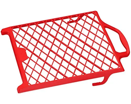 Color Expert Abstreifgitter Kunststoff 21 x 25 cm - rot