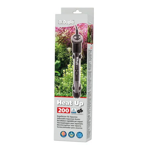 Dupla Heat up 200 W Regelheizer für Aquarien 150-250 L - Heizstab für Aquarien, sorgt für optimale Wassertemperatur und ist ideal für Aquarien von 150 bis 250 Litern geeignet.