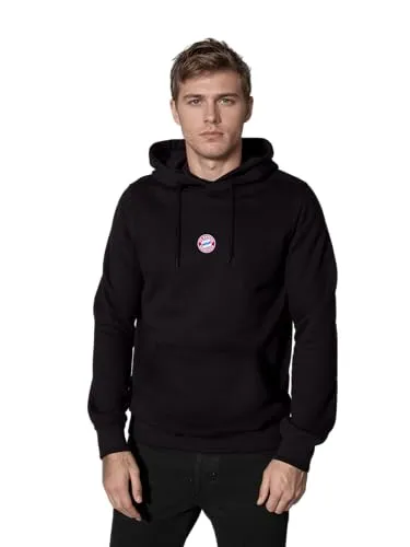FC Bayern München I Hoodie Kane I Unisex I Schwarz I L - Sportfan Sweatshirt & Hoodie mit gedrucktem Logo, regulärer Passform und aus 100% Baumwolle für optimalen Tragekomfort - der perfekte Hoodie für echte Bayern-Fans!