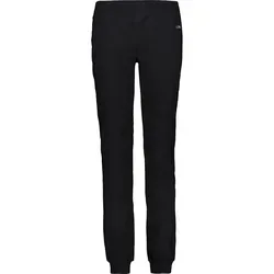 CMP Damen Slim-fit Compression Trousers - Schwarz, D34 EU - Wanderhosen mit CMP Dry Function-Technologie für trockenen Komfort bei Outdoor-Aktivitäten, extrem elastisch und umweltfreundlich, inklusive praktischer Tragetasche.