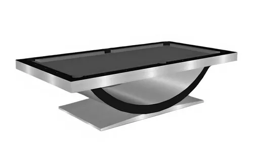 Pooltisch 8FT Professioneller Billardtisch für Billard - Ideal für Freizeit und Spaß: 8 Fuß Billardtisch in Grau, mit robustem Design und großzügigen Maßen von 260 x 145 x 85 cm für unvergessliche Spielmomente.