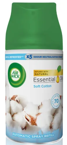 Air Wick Freshmatic Soft Cotton Wkład 250 ml Reckitt Benckiser 5900627070279