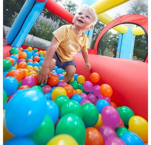 HOME DELUXE Bällebad Bälle SPIN – 240-tlg. Spielbälle für unvergesslichen Spaß - Entdecke die bunten 6 cm großen Spielbälle für das Bällebad SPIN. Hergestellt aus hochwertigem Polyethylen (PE) und in verschiedenen Farben erhältlich, bieten sie endlosen Spielspaß drinnen und draußen.