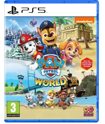 PAW Patrol World für PS5 - Abenteuer Spiel - PC- & Videospiele: Erlebe spannende Abenteuer mit PAW Patrol auf der PlayStation 5. Ideal für Kinder ab 0 Jahren, bietet es endlosen Spielspaß und ist perfekt für die ganze Familie.