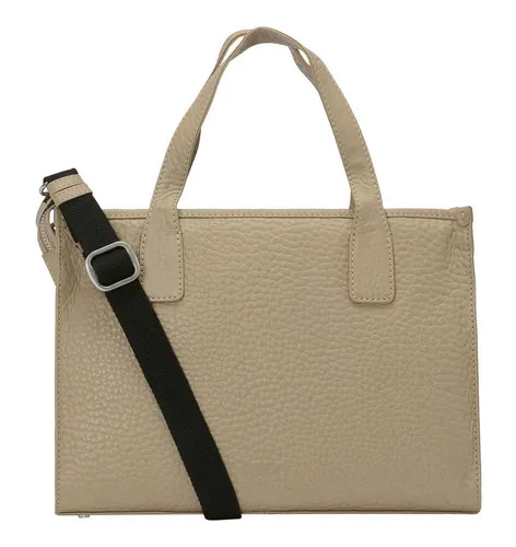 VOI Kurzgrifftasche fossil-beige, 21267 - Damen-Schultertasche in elegantem fossil-beige mit 3-facher Innenunterteilung und praktischem Schlüsselfinder – ideal für stilvolles und organisiertes Tragen.