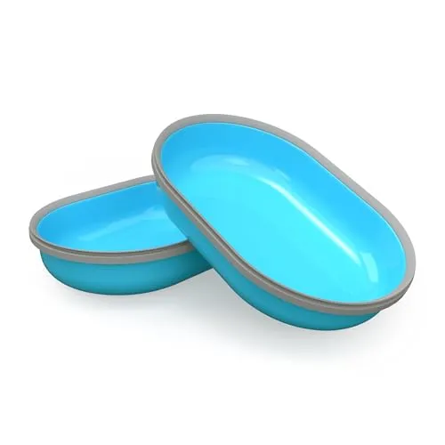 Sure Petcare SureFeed Napf-Set (2 Stück) mit integrierter Dichtung, kompatibel mit Microchip Futterspender, frischt haltend für Nass- und Trockenfutter