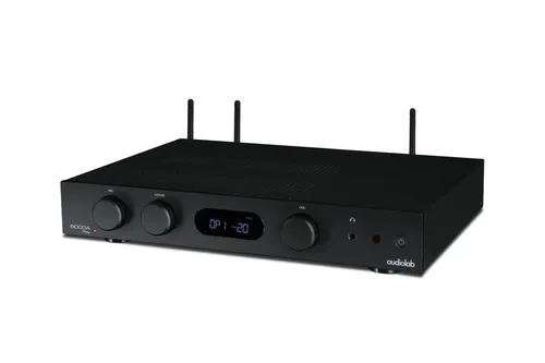 Audiolab 6000A Play Vollverstärker mit integriertem DAC und Streamer, schwarz - Verstärker mit hochwertigem DAC und Streaming-Funktion für ein erstklassiges Klangerlebnis, ideal für Musikliebhaber.