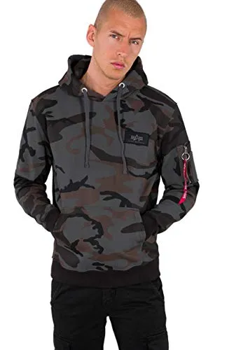 Alpha Industries Back Print Hoody von Alpha Industries