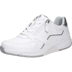 Gabor Rollingsoft Schnürer Weiß in Gr. 42 - Stylischer und bequemer Sneaker für Damen, ideal für den Alltag. Die hochwertige Verarbeitung und die flexible Laufsohle sorgen für ein angenehmes Gehgefühl und optimale Stabilität.