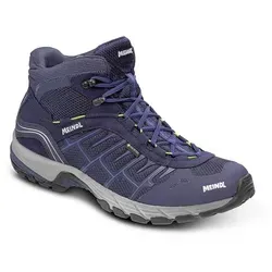 Meindl Quebec Mid GTX Marine/Lime - 8,5/42.5 - Wanderschuhe mit wasserdichtem Gore-Tex und atmungsaktivem Air-Active Fußbett, ideal für anspruchsvolle Outdoor-Abenteuer.